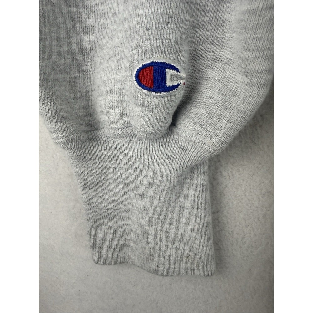 VTG Champion Reverse Weave‎ Wisconsin Badgers Crewneck Medium Gray Made in USA - Picture 9 of 9